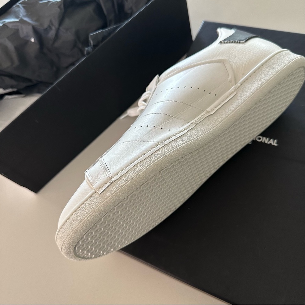 New with Box! Costume National Men’s Logo Leather Low Top Sneakers - Picture 7 of 8